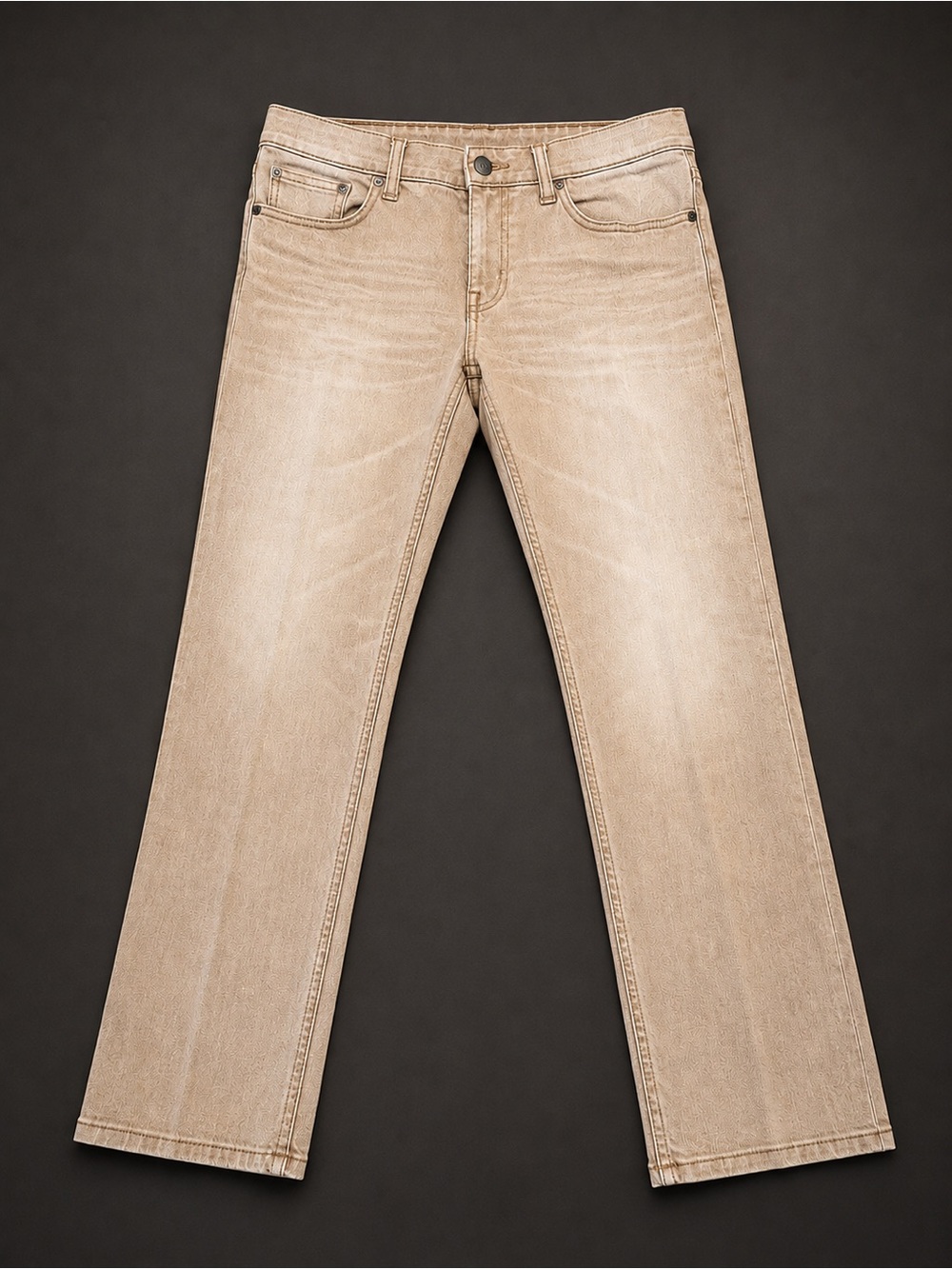 Men's Slim Straight Fit Jeans - Goodfellow & Co Khaki Tan Beige